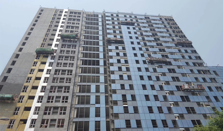 匯洋吊籃外墻施工